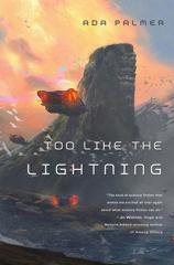 Cover of Too Like the Lightning. 