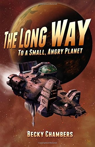 Cover of The Long Way to a Small, Angry Planet. 