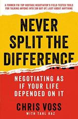 Cover of Never Split the Difference. 