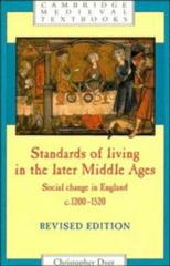 Cover of Standards of Living in the Later Middle Ages. 