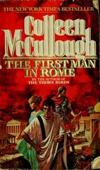 Cover of The First Man in Rome. 