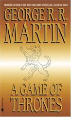 Cover of A Game of Thrones. 