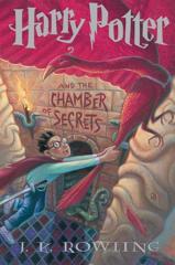 Cover of Harry Potter and the Chamber of Secrets. 