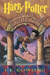 Cover of Harry Potter and the Sorcerer's Stone. 