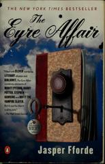 Cover of The Eyre Affair. 