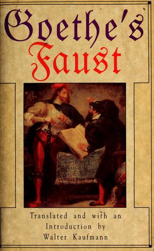 Cover of Faust. Der Tragödie erster und zweiter Teil. 