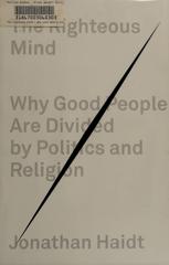 Cover of The Righteous Mind. 