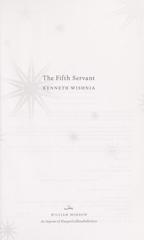 Cover of The Fifth Servant. 