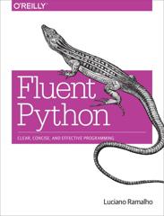 Cover of Fluent Python. 
