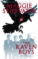 Cover of The Raven Boys. 