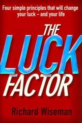 Cover of The Luck Factor. 