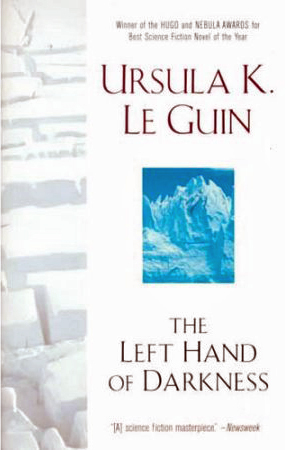 Cover of The Left Hand of Darkness. 